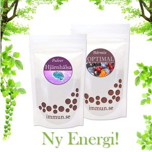 NyEnergi Hjärnhälsa + Optimal Bärmix